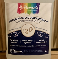 Přírodní solno-jodo-bromový koncentrovaný roztok